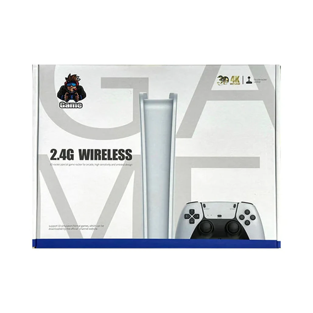 2.4G Wireless 3D 4K Ultra HD Stick with Dual Rocker - Video Game Console Set - Image 2