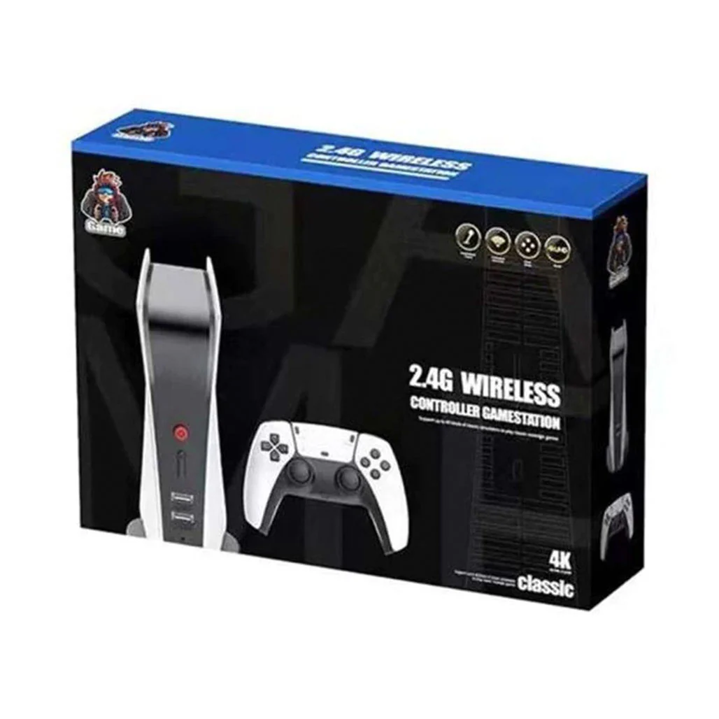 2.4G Wireless 4K Retro Game Console – HDMI HD Output with Built-In Speakers - Image 4