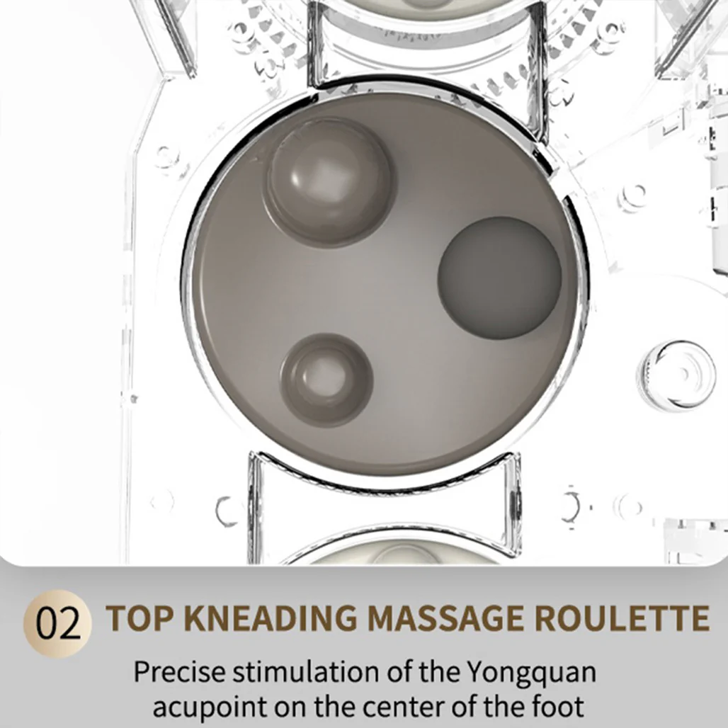 Air Compression Foot Massager with Heat Therapy - Image 4