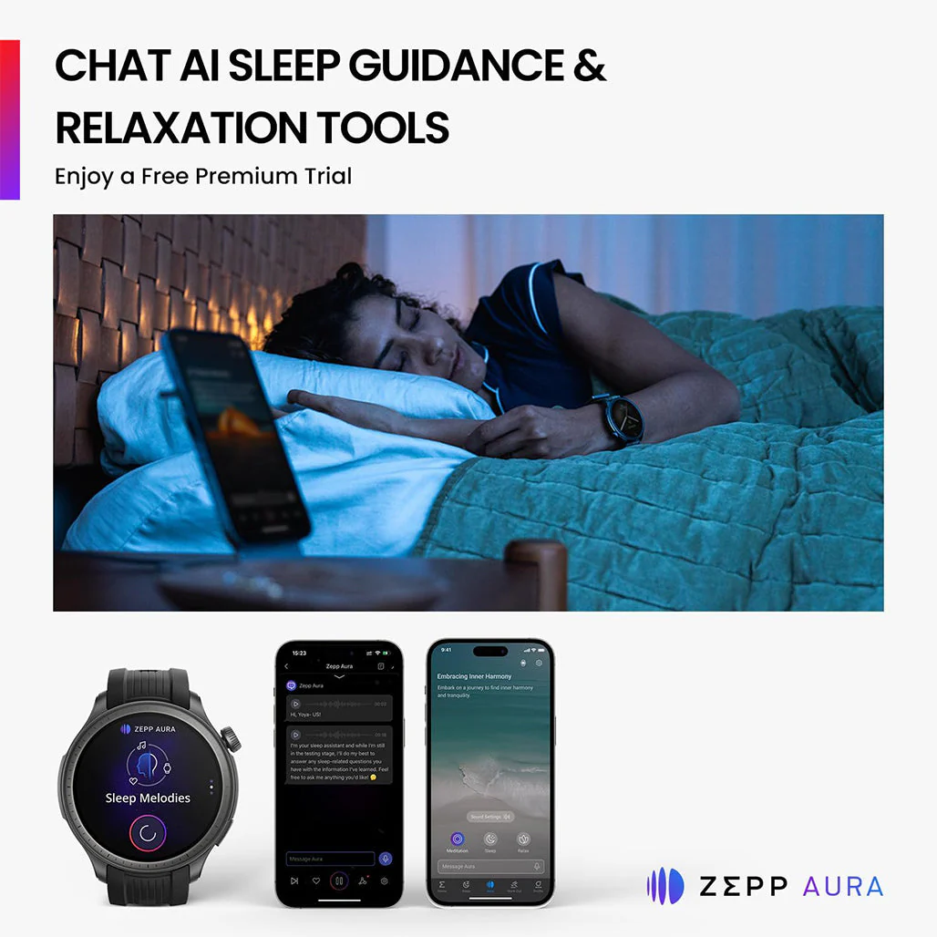 Amazfit Balance Black - The Ultimate Fitness Smart Watch - Image 7