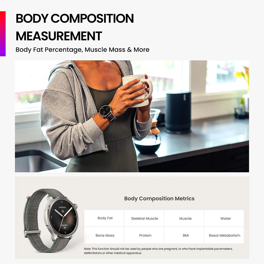 Amazfit Balance Sunset Gray - Fitness Smart Watch - Image 6