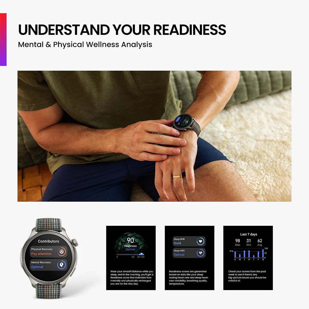 Amazfit Balance Sunset Gray - Fitness Smart Watch - Image 7