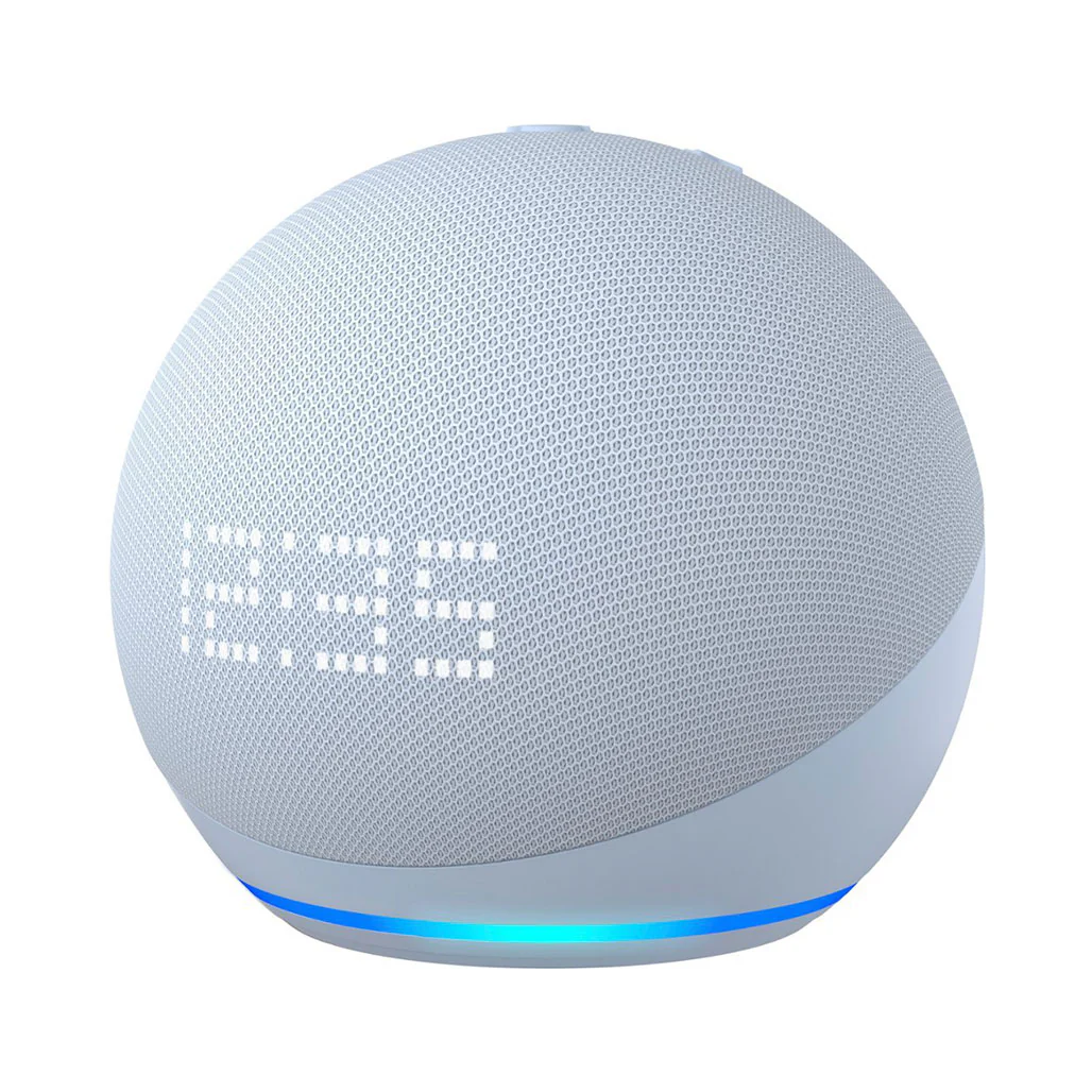 Amazon Echo Dot with Clock (5th Gen, 2022 Release) - Smart Speaker with Alex