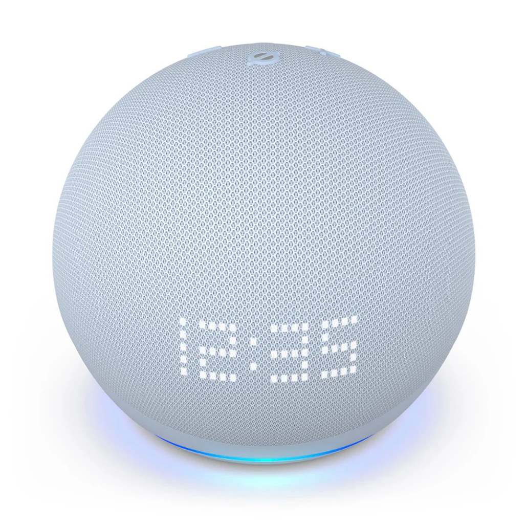 Amazon Echo Dot with Clock (5th Gen, 2022 Release) - Smart Speaker with Alex - Image 3