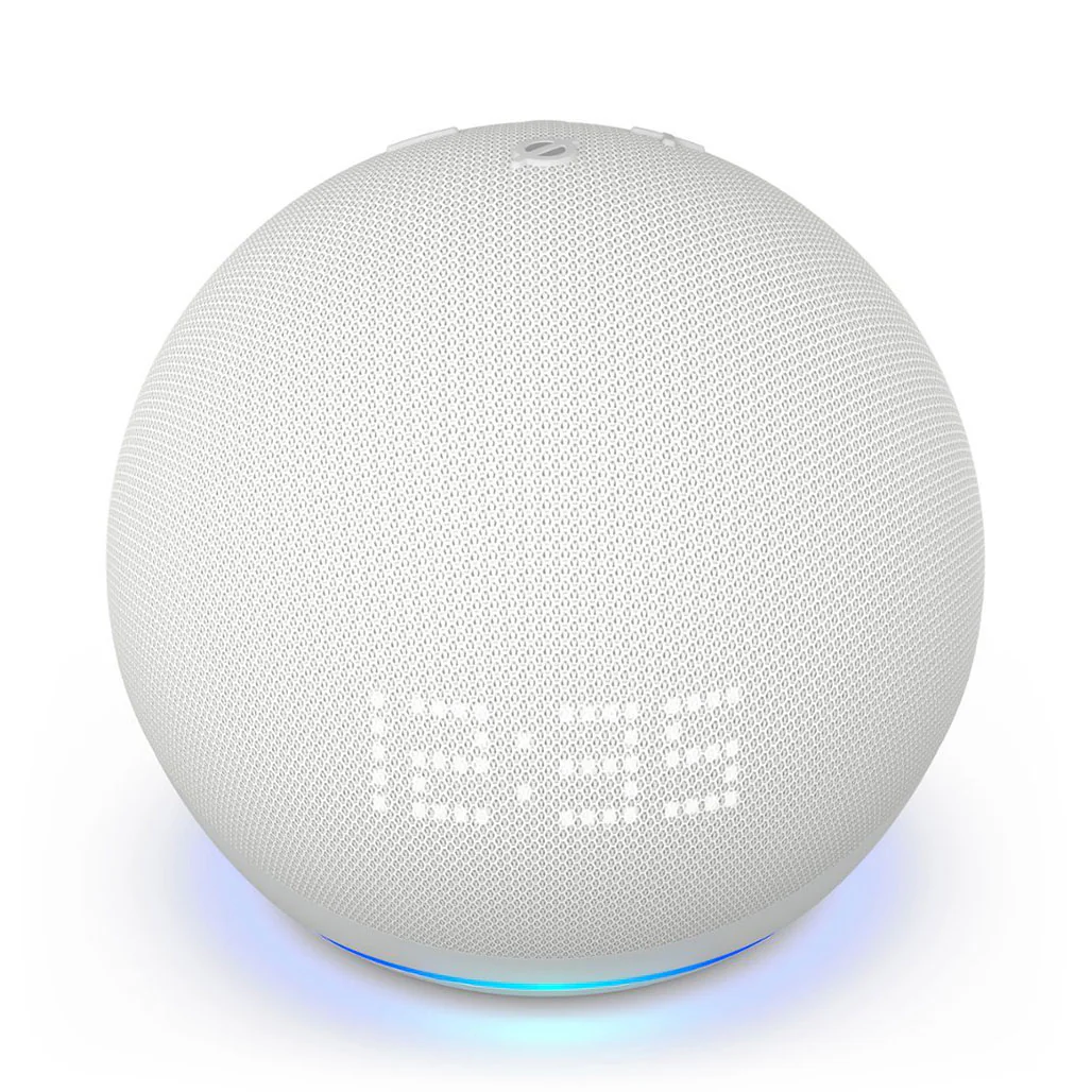 Amazon Echo Dot with Clock (5th Gen, 2022 Release) - Smart Speaker with Alex - Image 7