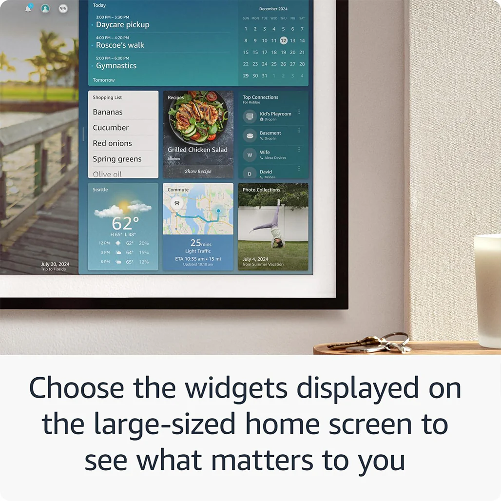 Amazon Echo Show 21 - Smart Display with Built-in Fire TV, Alexa & 21" Full HD Touchscreen - Image 5