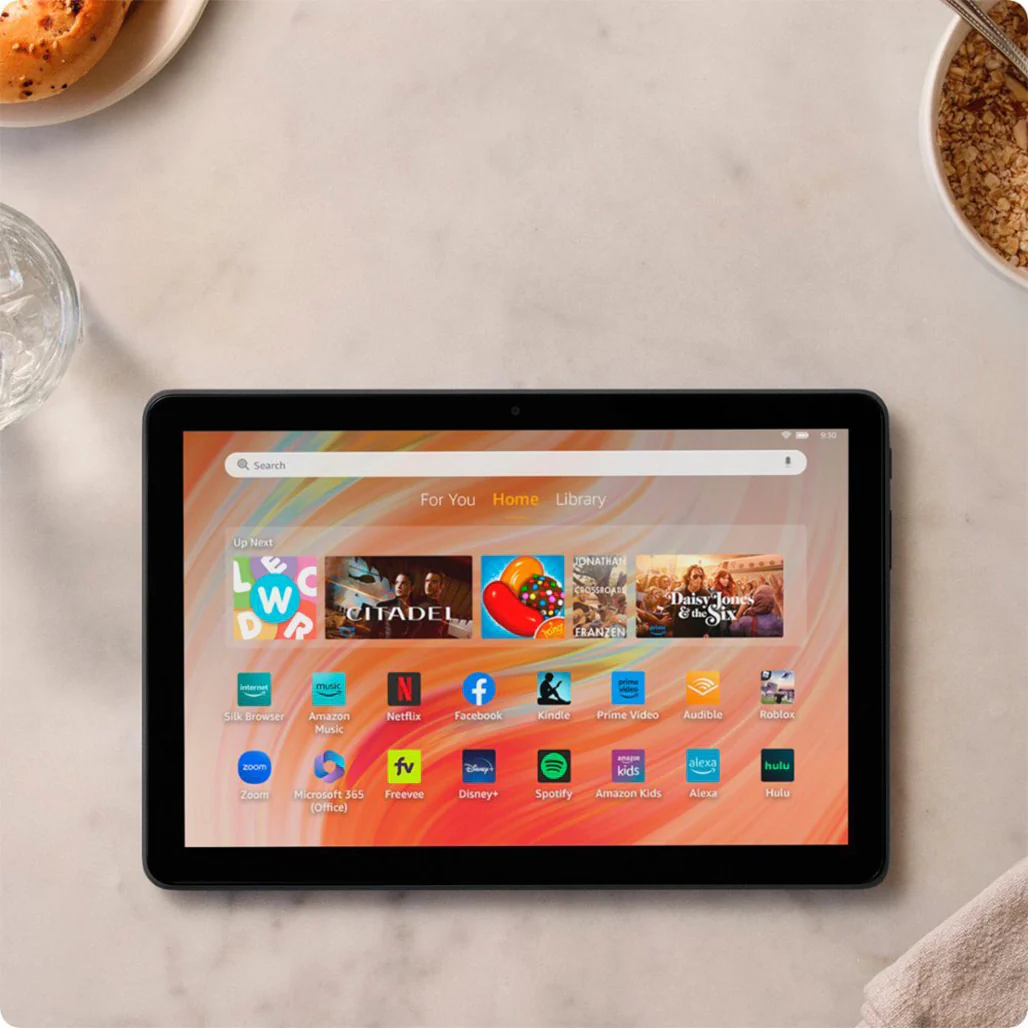 Amazon Fire HD 10 Tablet (2023 Release) - 10.1" Tablet - 32GB Storage - Wi-Fi - Ocean Blue - Image 6