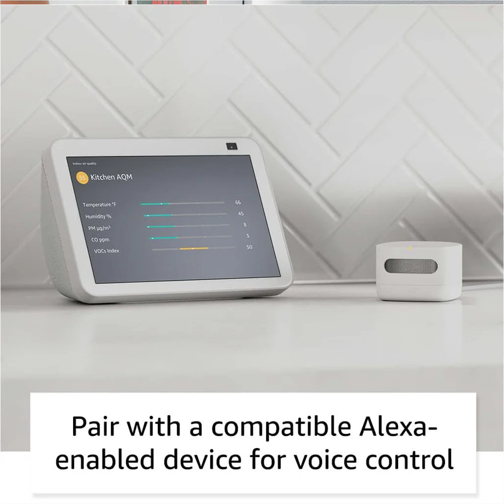 Amazon Smart Air Quality Monitor – Track Indoor Air, Works with Alexa - Image 6