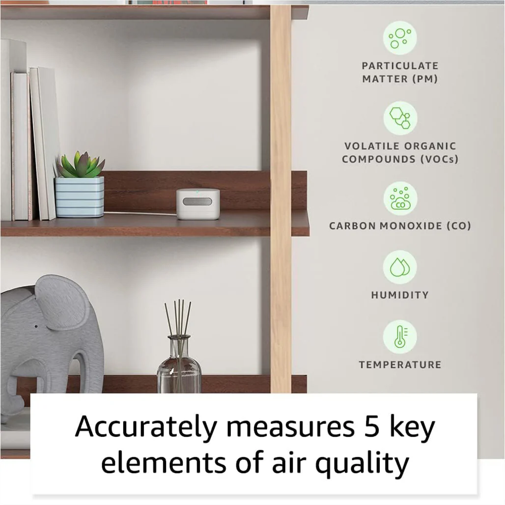 Amazon Smart Air Quality Monitor – Track Indoor Air, Works with Alexa - Image 7