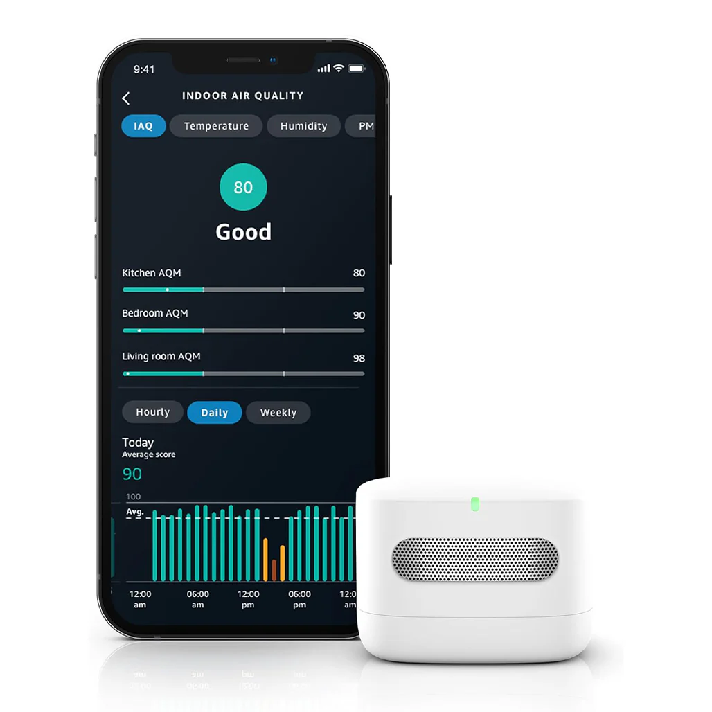Amazon Smart Air Quality Monitor – Track Indoor Air, Works with Alexa - Image 8