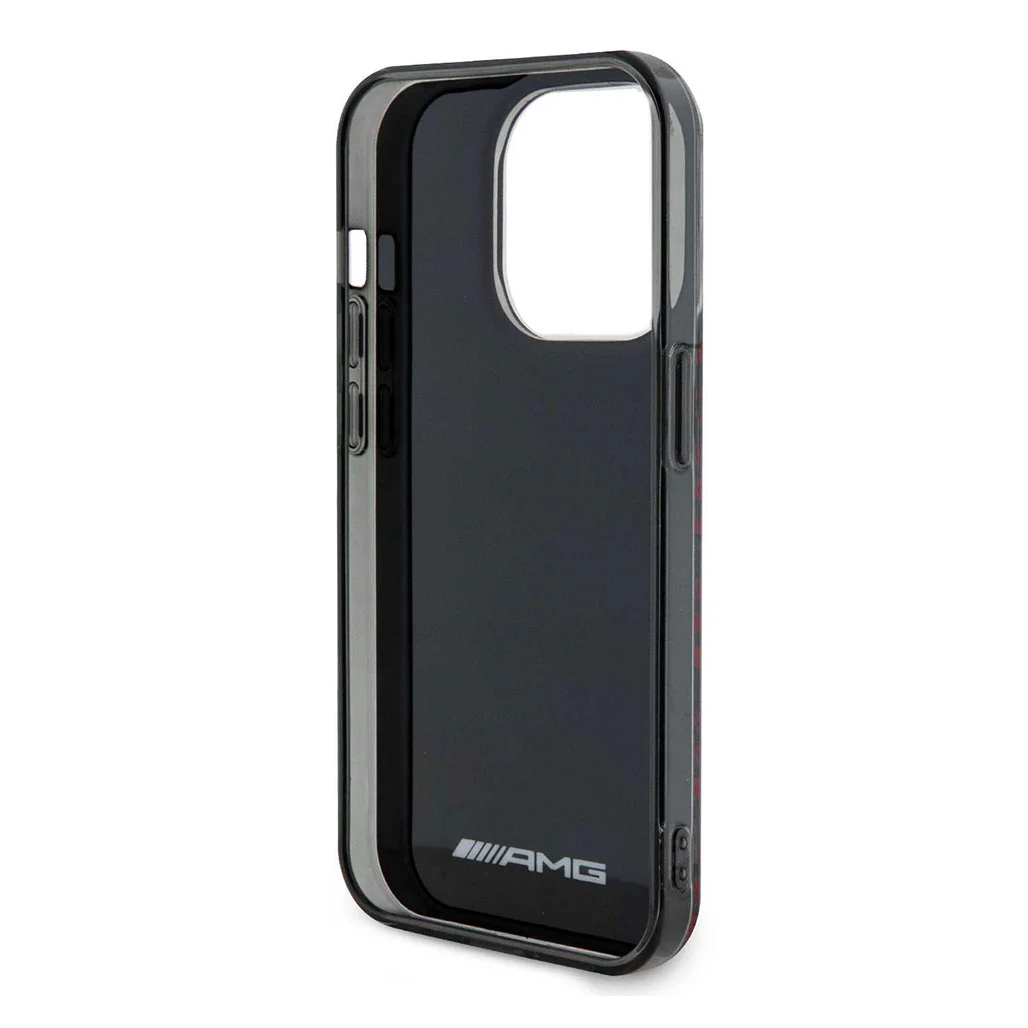 AMG Double Layer Case for iPhone 15 Pro with Rhombuses & Large AMG Logo - Image 2