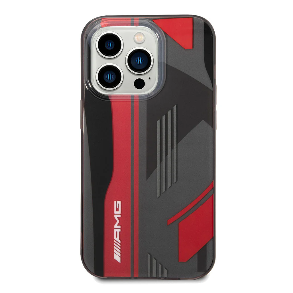 AMG Transparent Double Layer Case Expressive Graphic Design For iPhone 14 - Image 3