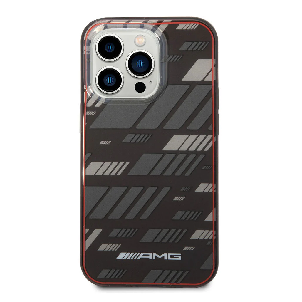 AMG Transparent Double Layer Case Expressive Graphic Design For iPhone 14 - Image 4