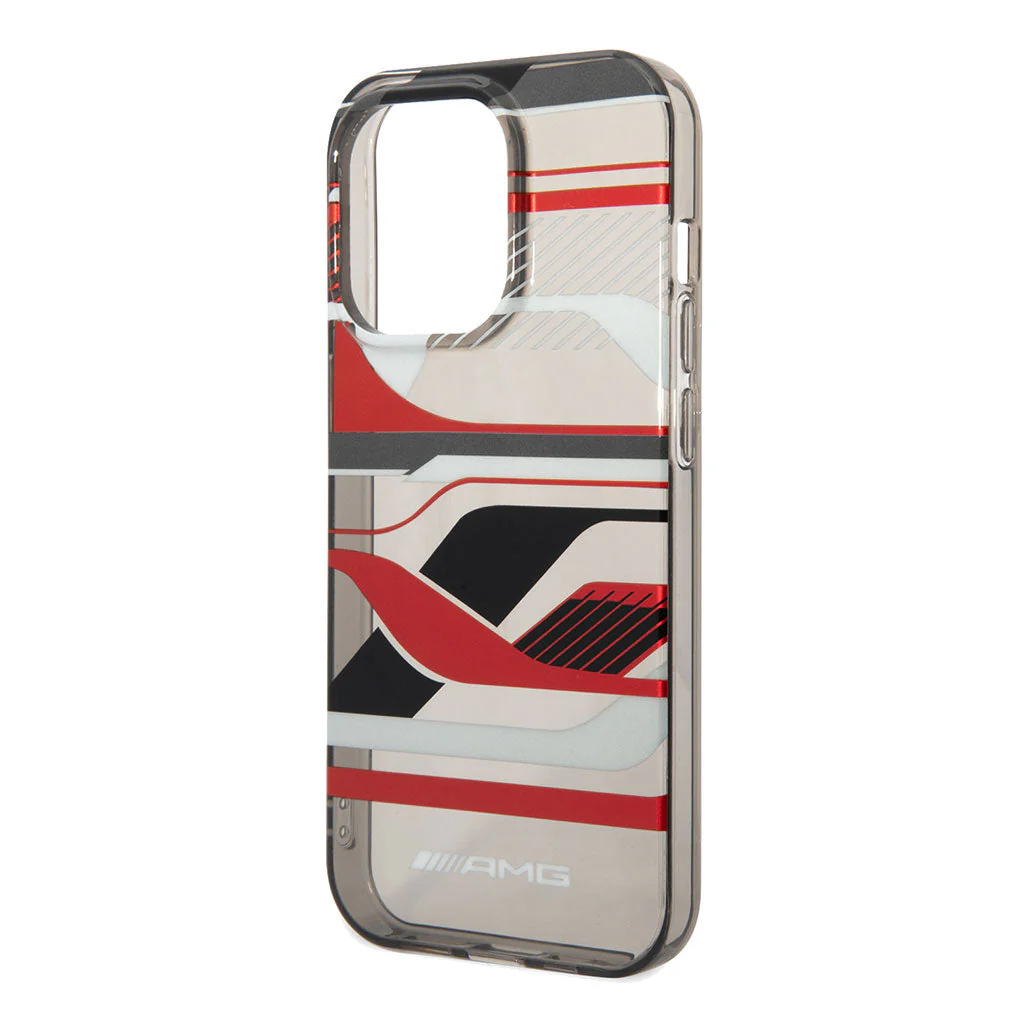 AMG Transparent PC/TPU Case With Expressive Graphic Design For iphone 14 Pro - Image 2