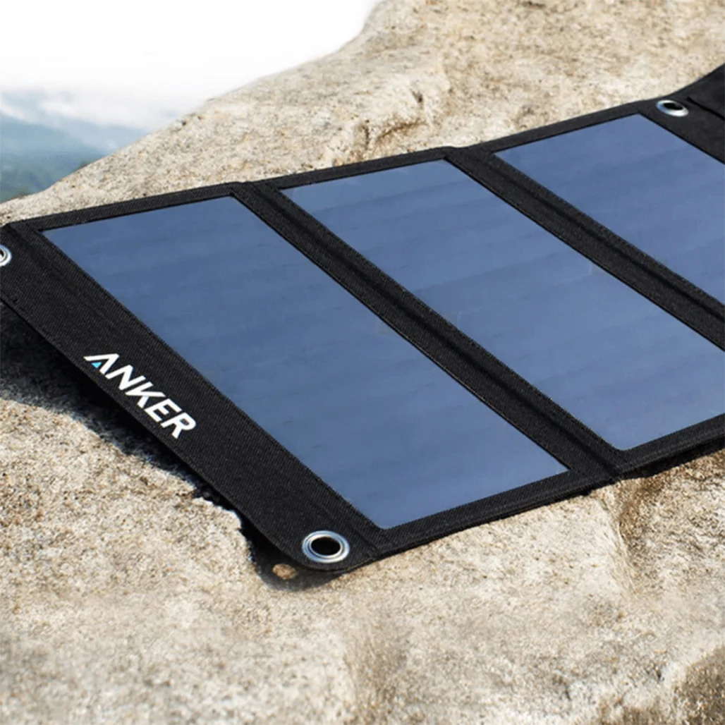 Anker 21W Dual USB Solar Charger – Portable High-Efficiency Outdoor Charging Panel for Smartphones & Tablets - Image 5