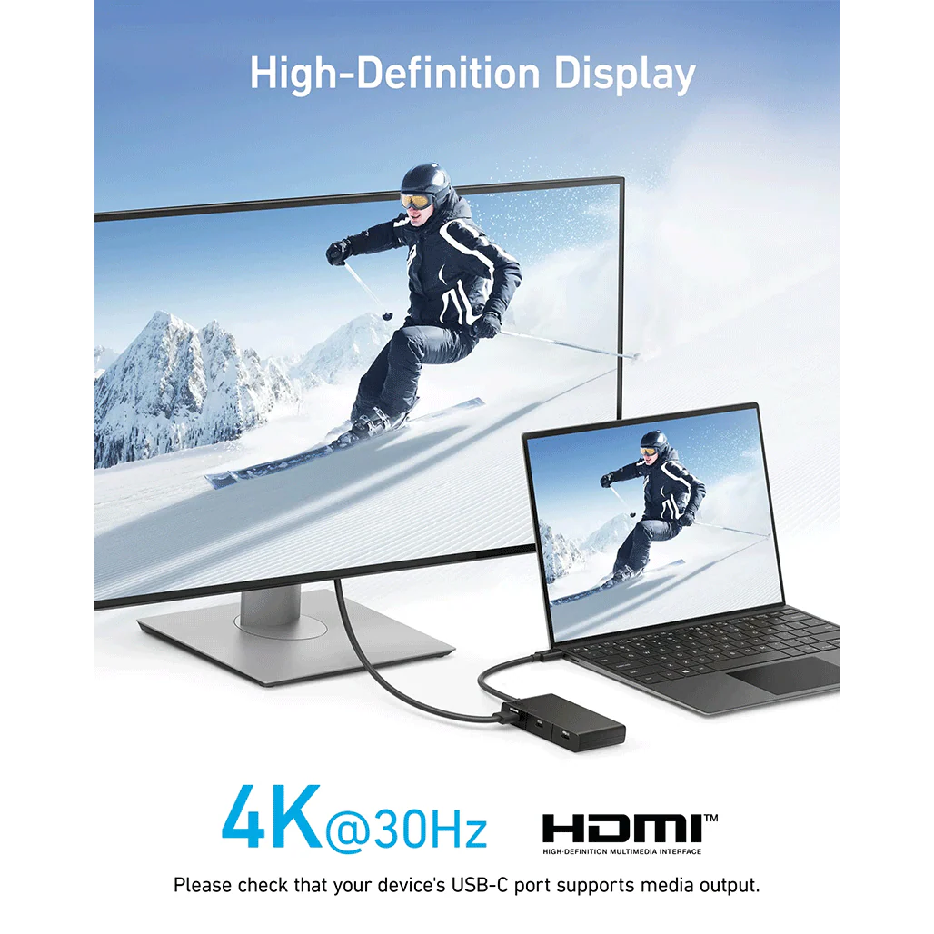 Anker 332 - USB-C Hub (5-in-1, 4K HDMI) - Image 6