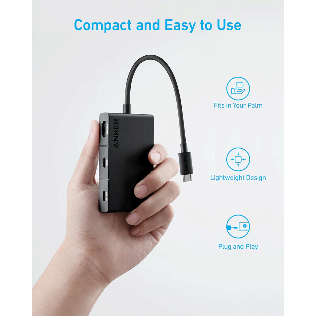 Anker 332 - USB-C Hub (5-in-1, 4K HDMI) - Image 7