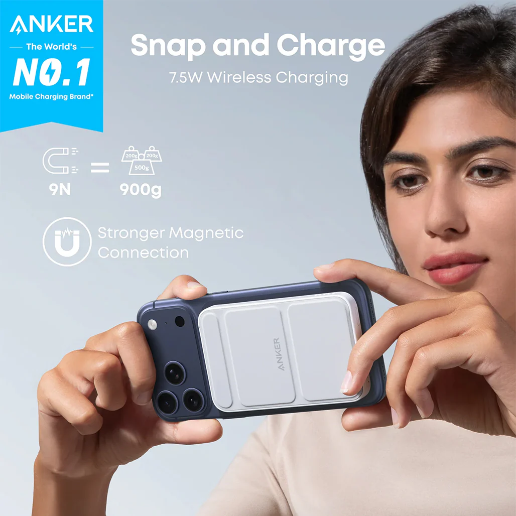 Anker 622 Magnetic Battery (MagGo) - 5000mAh Wireless Power Bank - Image 7