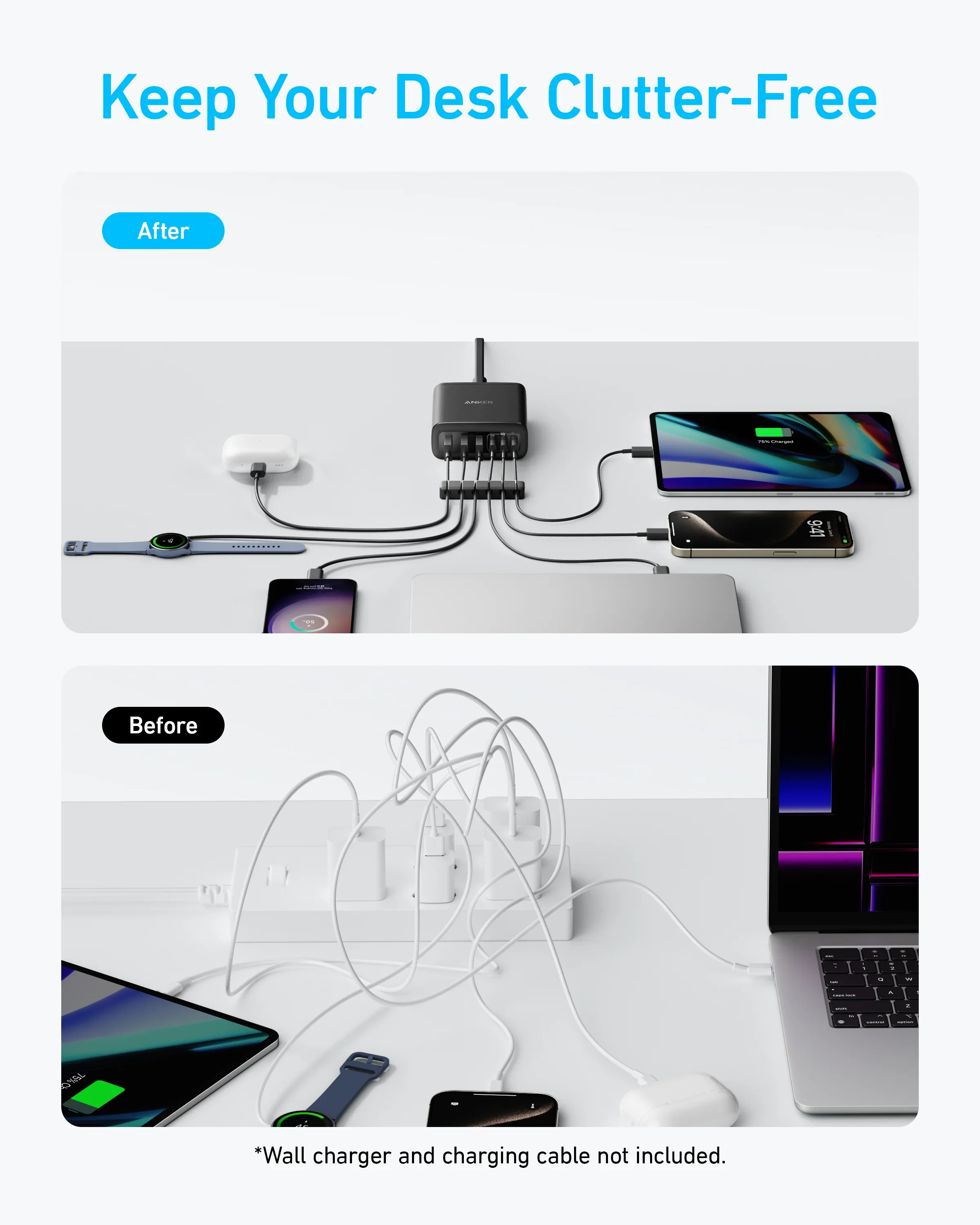 Anker Charger (112W, 6 Ports) | A2154 - Image 5