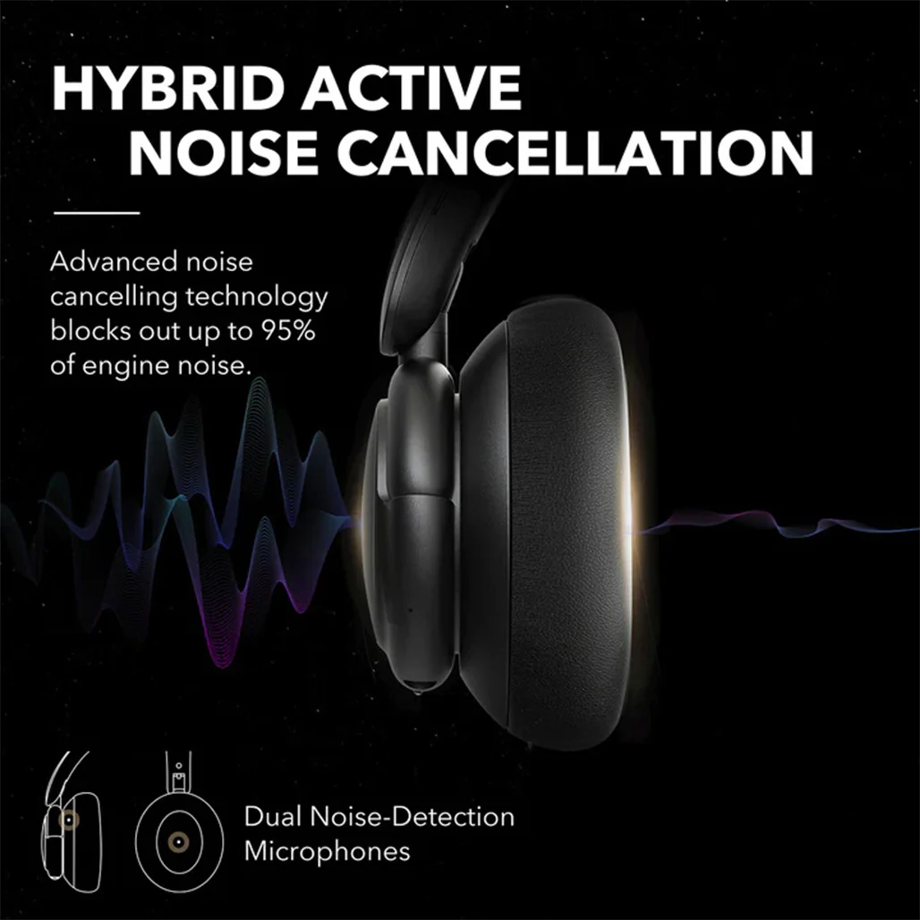 Anker Life Q30 Bluetooth Headphones | Hybrid Active Noise Cancelling - Image 4