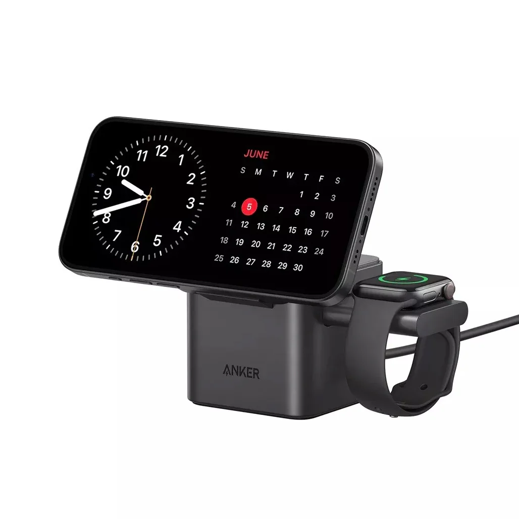 Anker MagGo 3-in-1 Wireless Charging Station with Qi2 | Fast & Convenient Apple Device Charging - Image 2