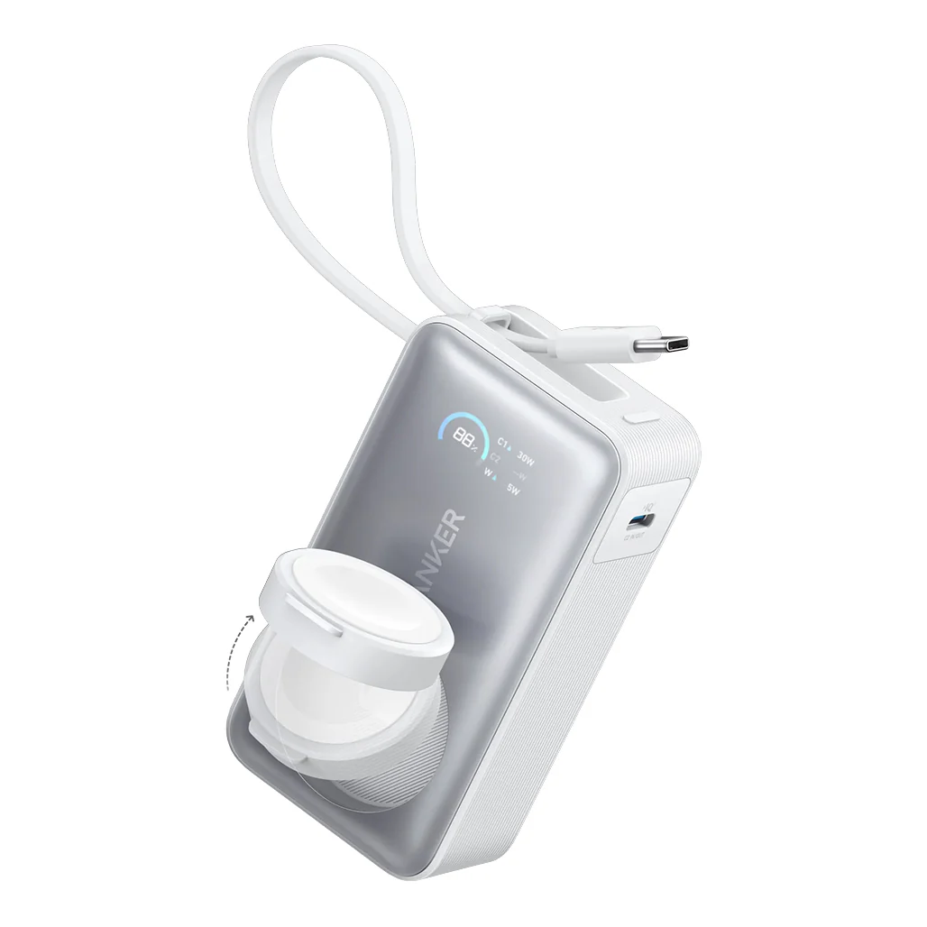 Anker MagGo Power Bank (10K, 35W) for Apple Watch – Fast Charging for All Apple Devices - Image 2