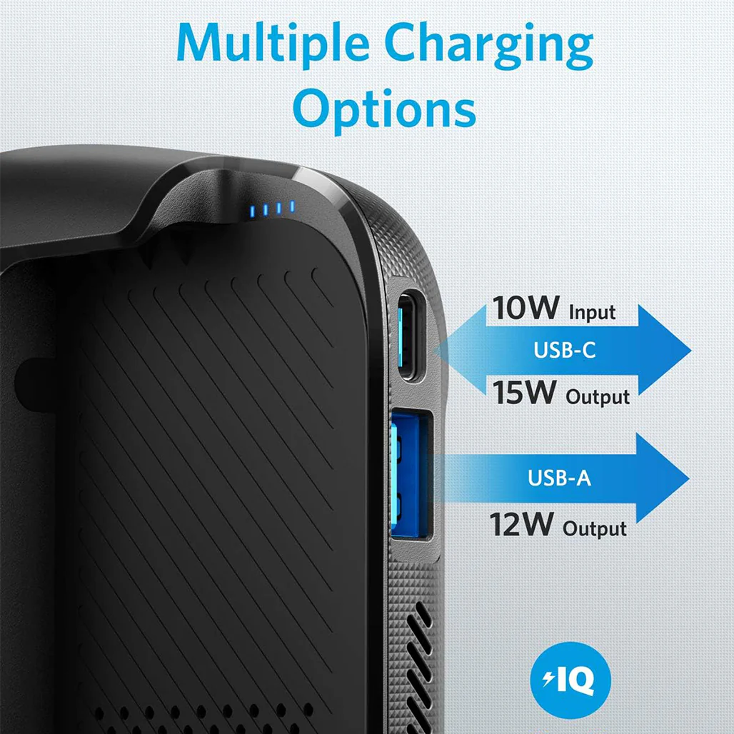 Anker PowerCore Play 6K Mobile Gaming Controller with 6700mAh Power Bank, Cooling Fan & Adjustable Grip – Gamepad for Android & iOS Smartphones - Image 5