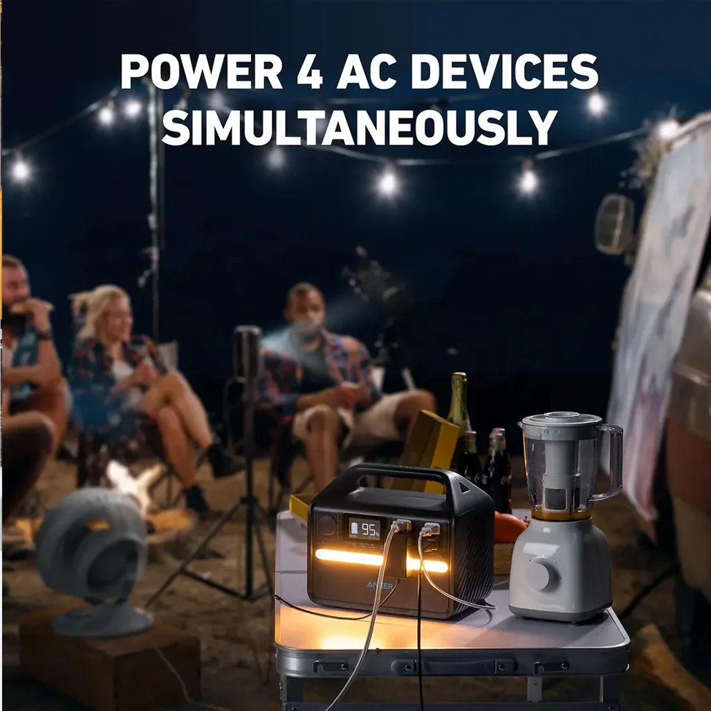 Anker PowerHouse 535 – 512Wh Portable Power Station | 500W Fast Charging & Long-Lasting Battery - Image 5