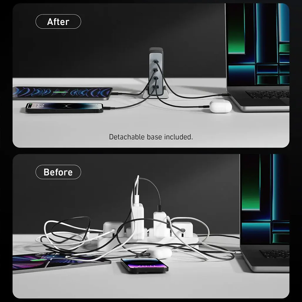 Anker Prime 240W GaN Desktop Charger (4 Ports) – Ultra-Compact and High-Speed Charging Solution - Image 5