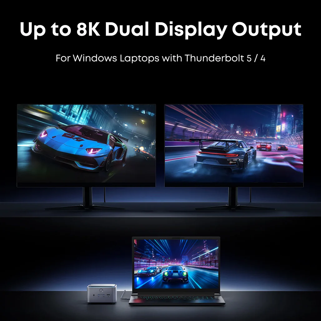 Anker Prime TB5 Thunderbolt 5 Docking Station 14-in-1 with 8K Display Support - Image 5