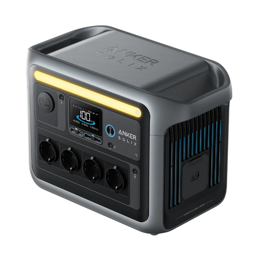 Anker SOLIX C1000 Portable Power Station – 1056Wh LiFePO4 Battery, 1800W Solar Generator for Home Backup, RV & Camping - Image 3