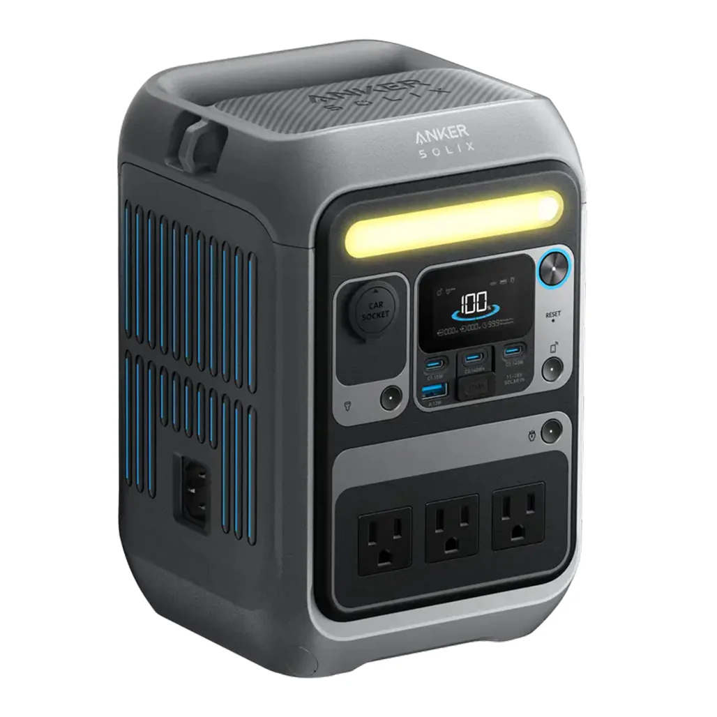 Anker SOLIX C300 Portable Power Station - 288Wh | 300W | Fast Charging & Solar Compatible - Image 2