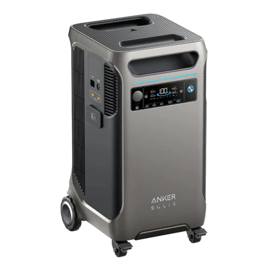 Anker SOLIX F3800 Portable Power Station 6000W – 3840Wh | Expandable Home Backup Power with EV & RV Charging - Image 2