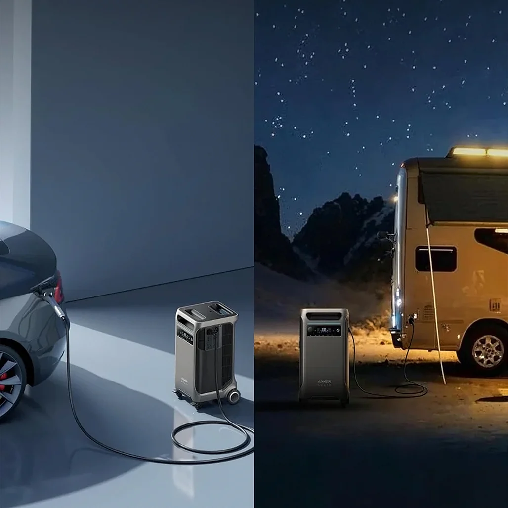 Anker SOLIX F3800 Portable Power Station 6000W – 3840Wh | Expandable Home Backup Power with EV & RV Charging - Image 6