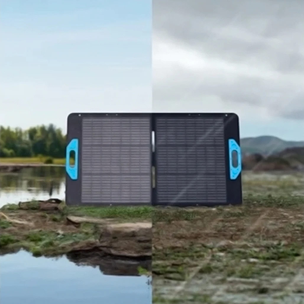 Anker Solix PS100 Portable 100W Solar Panel – Lightweight, Waterproof & High-Efficiency Power for Outdoor Use - Image 3