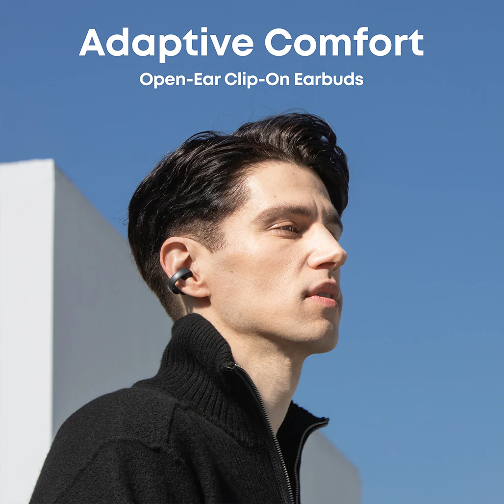 Anker Soundcore AeroClip - Open-Ear Clip-On Earbuds - Image 3