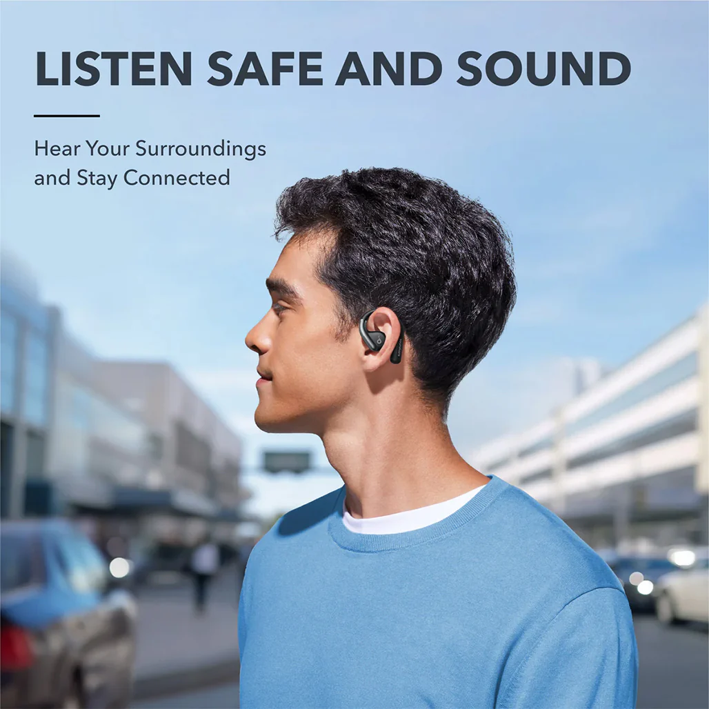 Anker Soundcore AeroFit - Open-Ear True Wireless Earbuds with BassUp™ Technology - Image 6