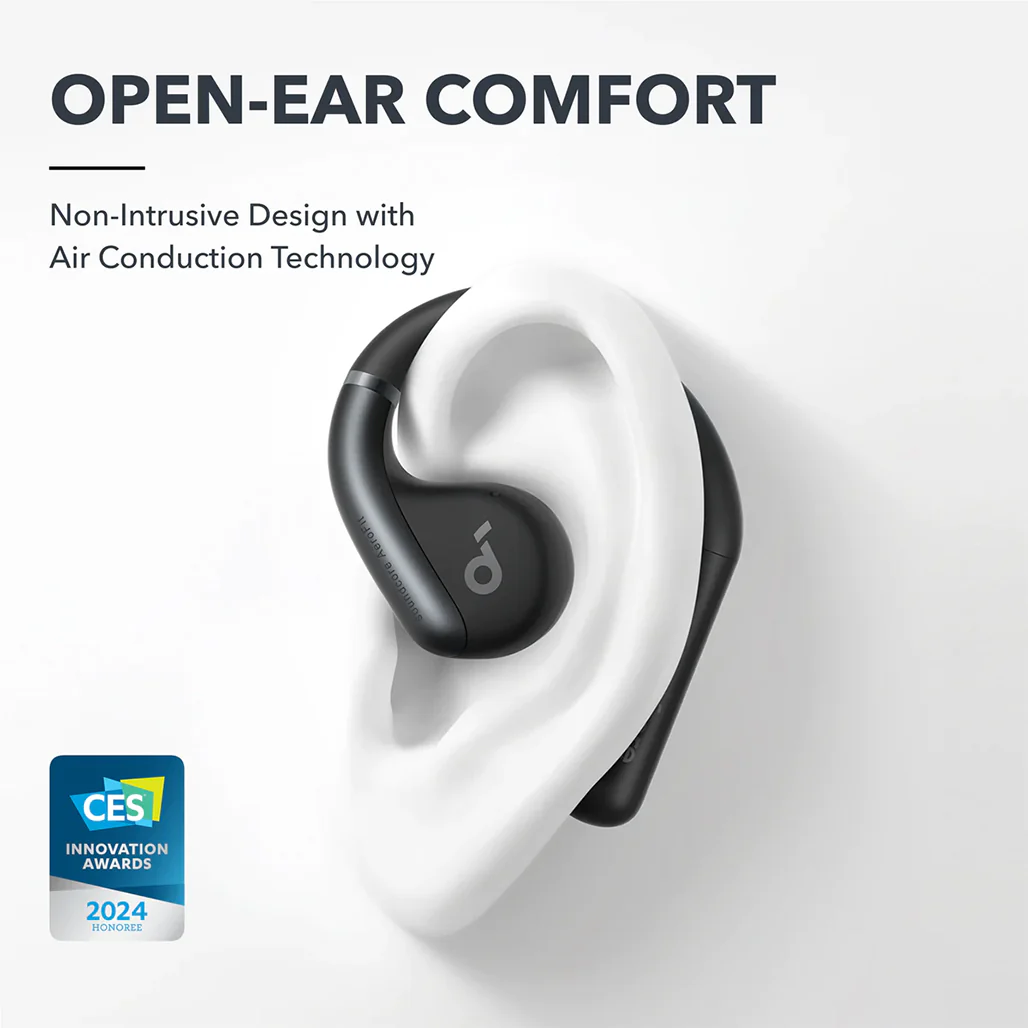 Anker Soundcore AeroFit - Open-Ear True Wireless Earbuds with BassUp™ Technology - Image 7