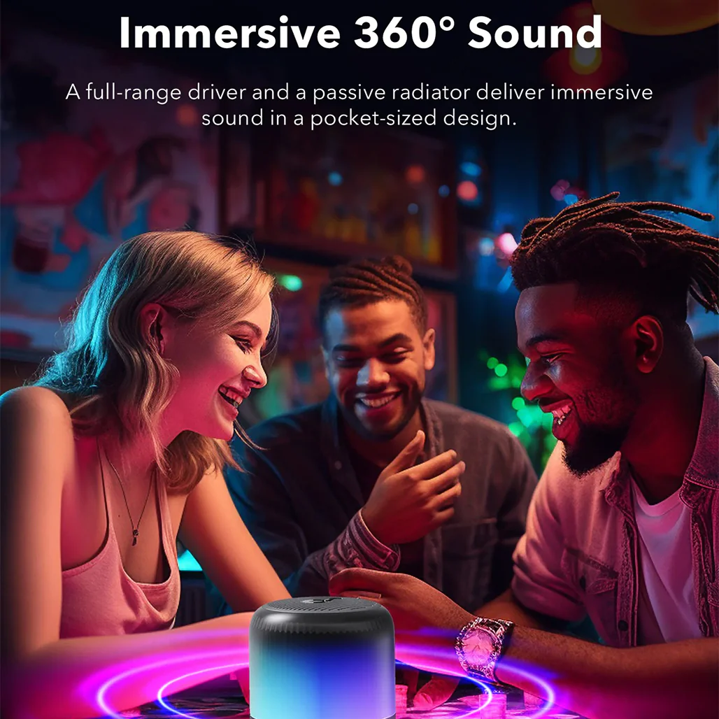 Anker Soundcore Glow Mini - Portable Bluetooth Speaker - Image 5