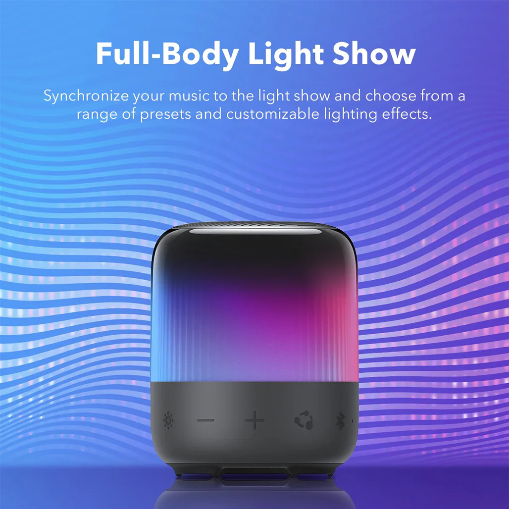 Anker Soundcore Glow Mini - Portable Bluetooth Speaker - Image 7