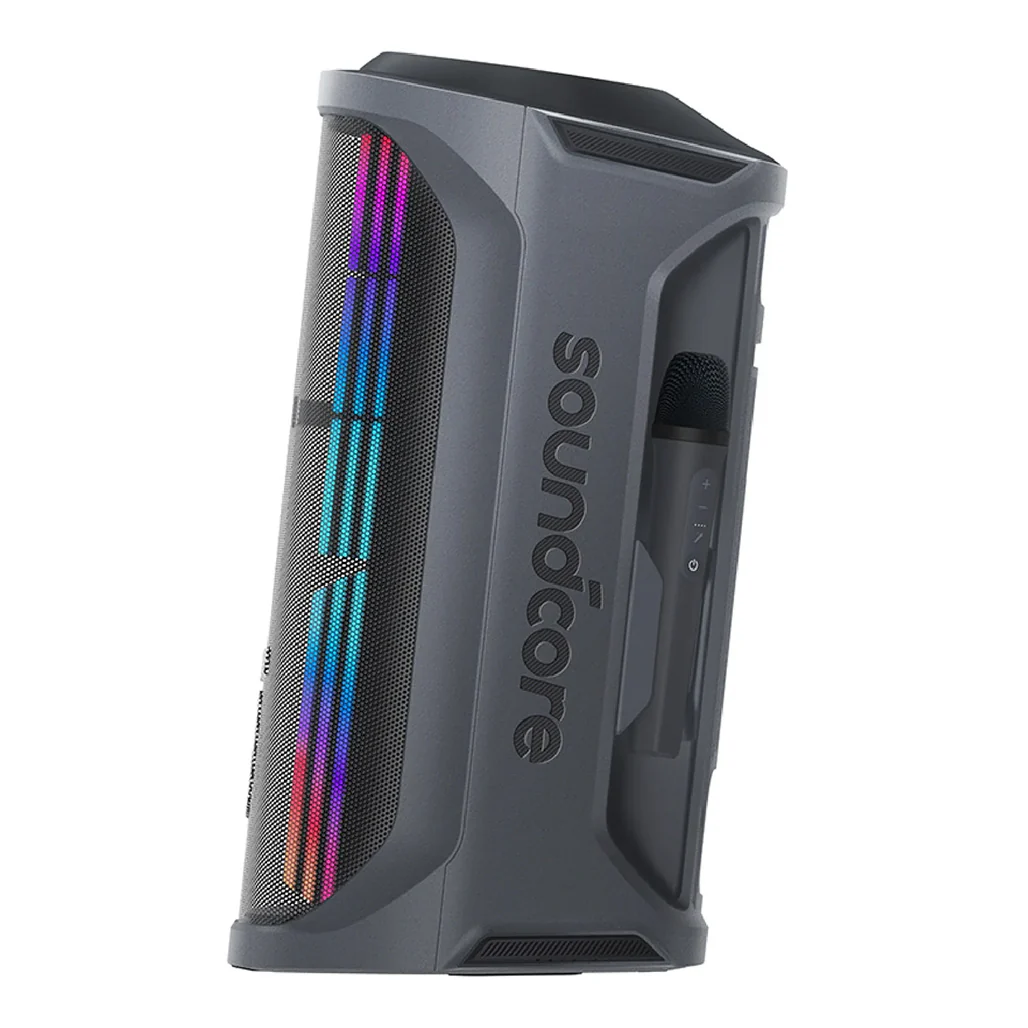 Anker Soundcore Rave 3 - AI Karaoke Party Speaker + 2 Wireless Microphones - Image 4