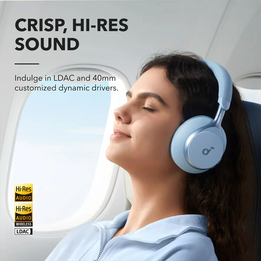 Anker Soundcore Space One - Premium Active Noise Cancelling Headphones - Image 9