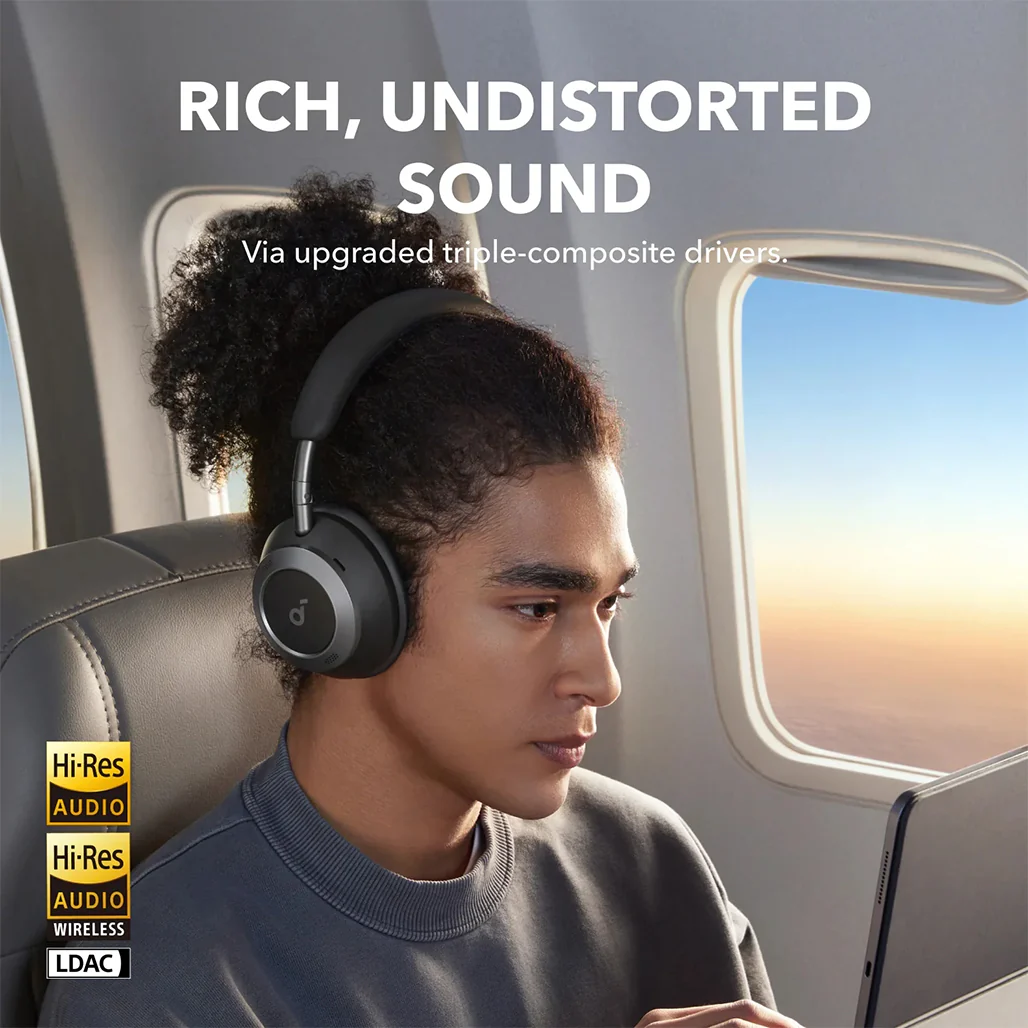 Anker Soundcore Space One Pro Over-Ear Headphones - Image 9