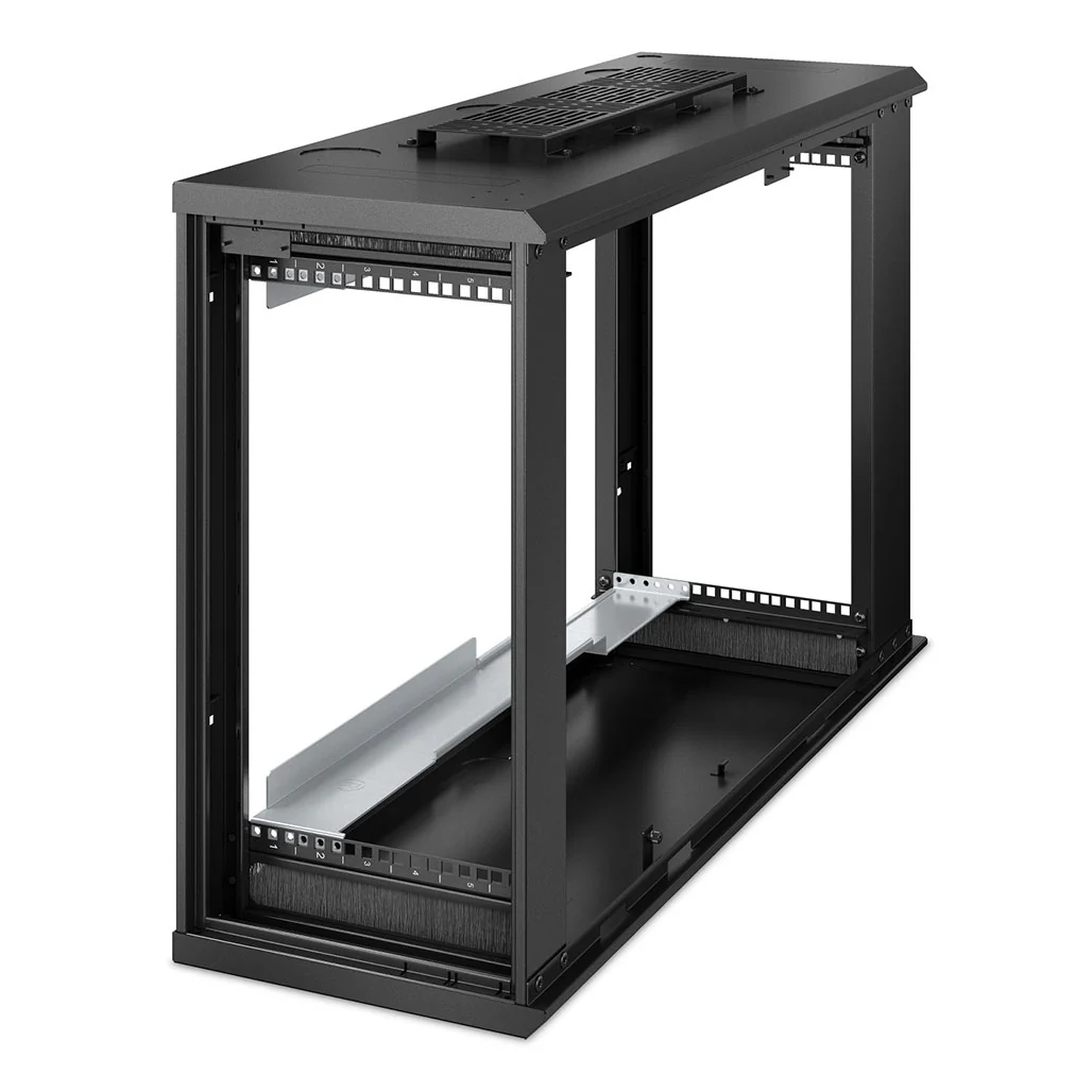 APC AR106VI NetShelter 6U Low-Profile Wallmount Rack Enclosure Cabinet - 230V Server Depth - Image 4