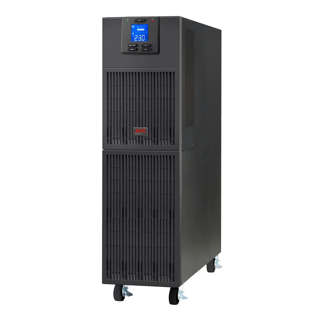 APC Easy UPS On-Line 6kVA/6kW Tower 230V - High-Efficiency Double-Conversion UPS with Intelligent Card Slot & LCD - Image 3