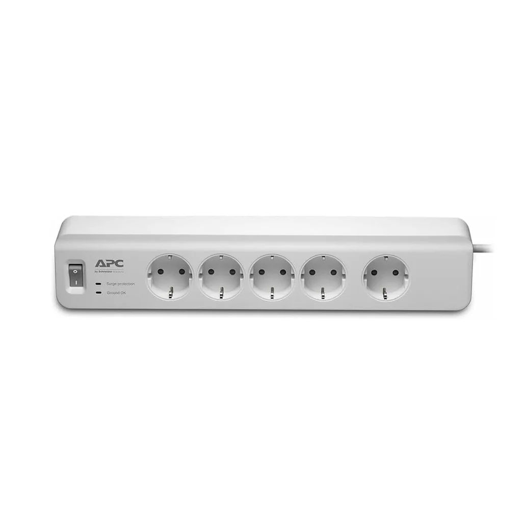 APC Home/Office SurgeArrest PM5-GR – 5 Outlets, 230V Surge Protector - Image 2