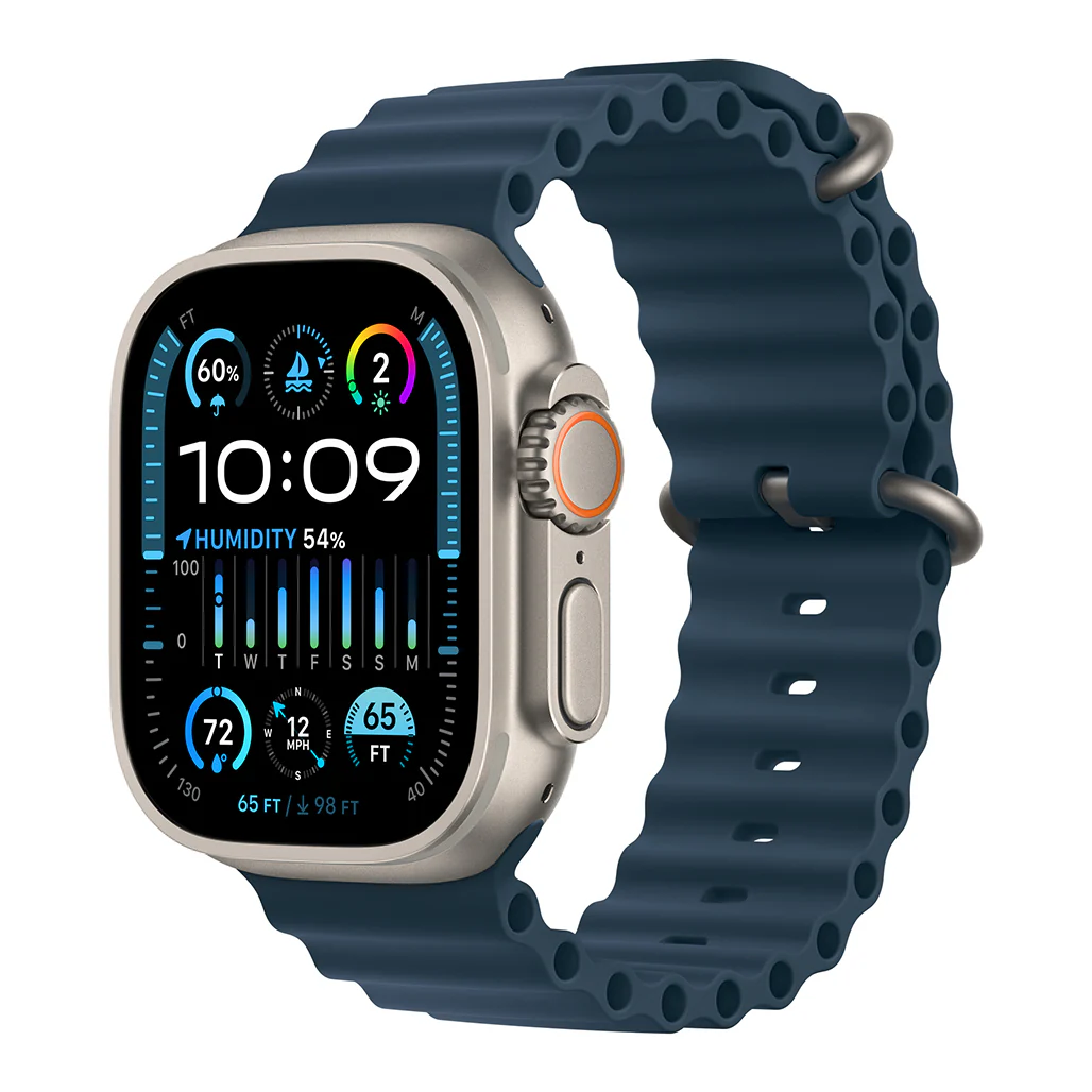 Apple 49mm Ocean Band Extension – Fluoroelastomer with Titanium Loop - Image 2