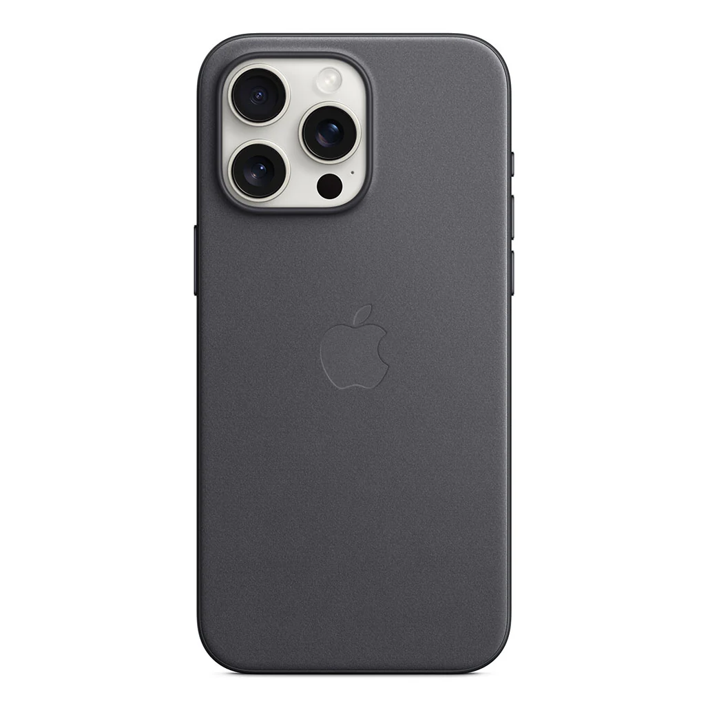 Apple iPhone 15 Pro Max FineWoven Case with MagSafe - Black - Image 3