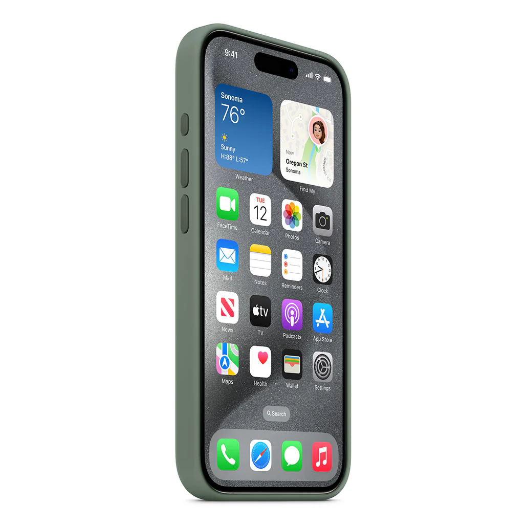 Apple iPhone 15 Pro Max Silicone Case with MagSafe - Image 9