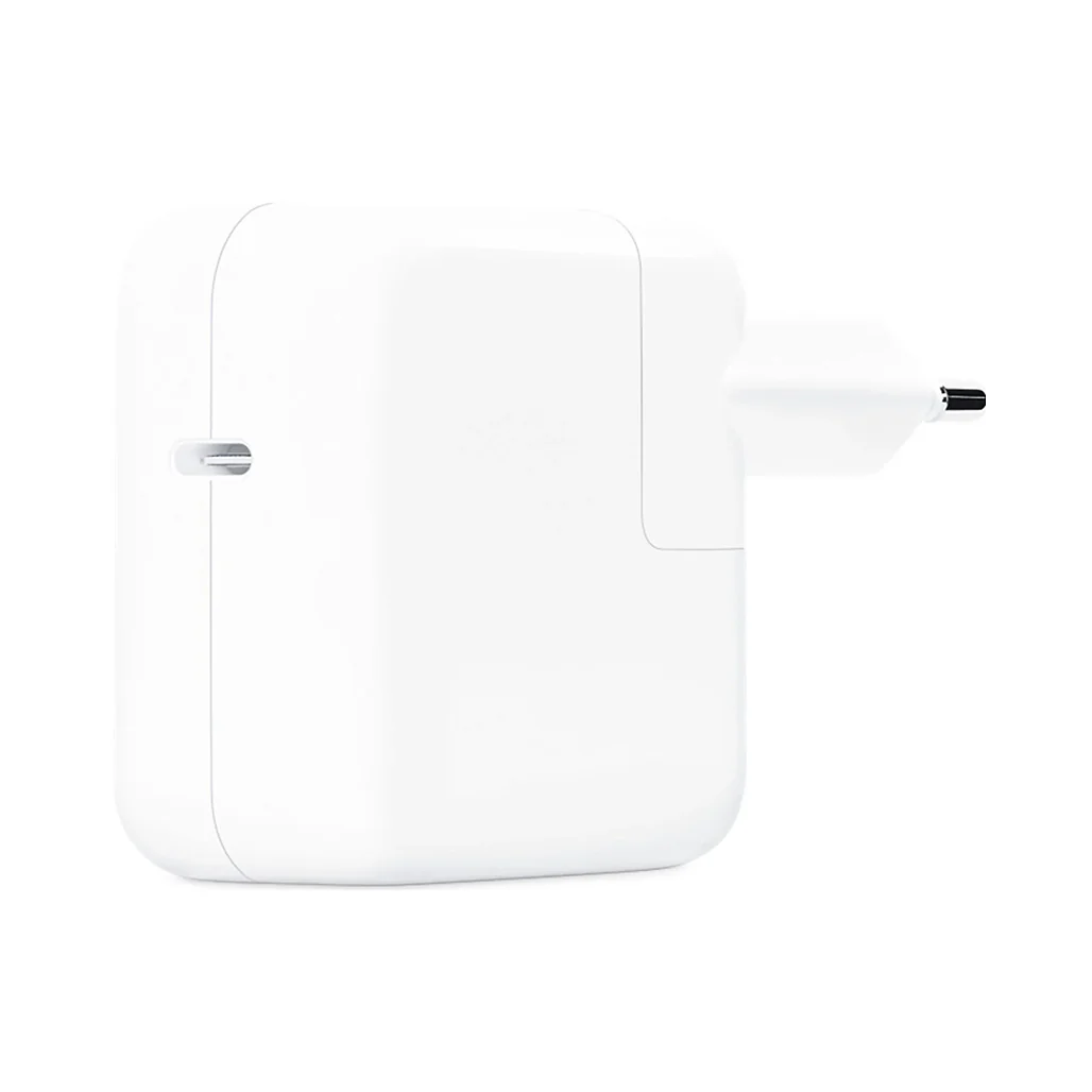 Apple 30W USB-C Power Adapter - MW2G3 - Fast Charging for MacBook Air, iPhone, and iPad Pro - Image 2